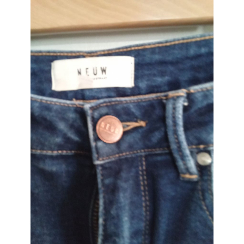 Women Neuw Denim Jeans Size 27 Blue - Picture 2 of 5
